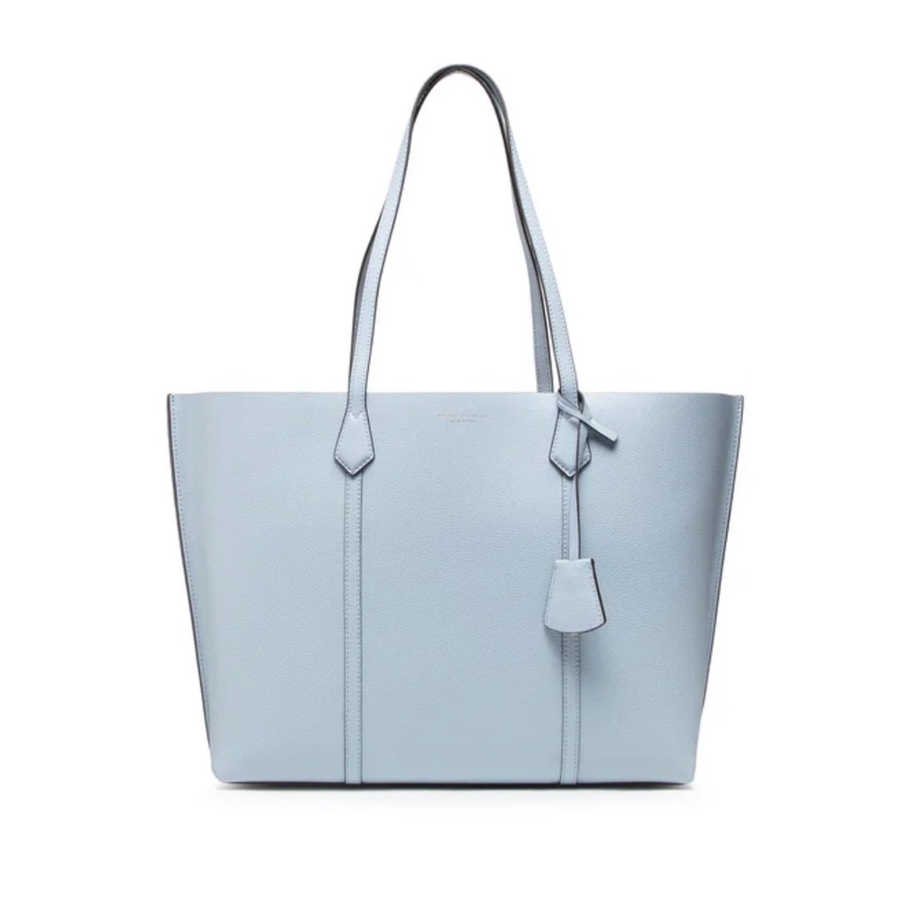 Tory Burch NWOT Perry Triple-Compartment Tote Bag in Icicle **Rare Color** - Picture 2 of 11